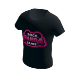 RockPandaGames Black Pink T-Shirt