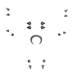 Rockstar Punk Silver Extreme Piercing Set