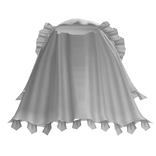 Rococo Back Bustle White Waist