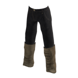 Rolled Up Designer Jeans Dark Blue