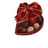 Romantic Heart Chocolate Box