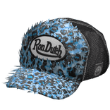 Ron Dutch Blue Leopard Print Cap