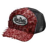 Ron Dutch Red Leopard Print Cap