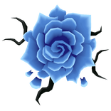 Rose Back Infection - Blue