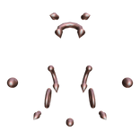 Rose Gold Lip Piercing Set