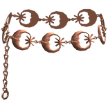 Rose Gold Metal Boho Moon Belt 3.0 (PBR)