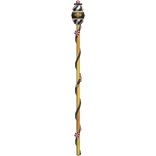 Royal Black Christmas Nutcracker Staff