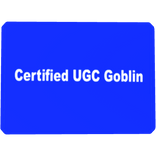 Royal Blue Certified UGC Goblin Tag