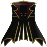 Royal Knight Coat - Black Red