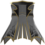 Royal Knight Coat - White Black
