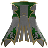 Royal Knight Coat - White Green