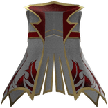 Royal Knight Coat - White Red