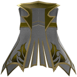 Royal Knight Coat - White Yellow