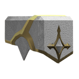 Royal Knight Left Shoulder - White Black