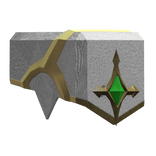 Royal Knight Left Shoulder - White Green