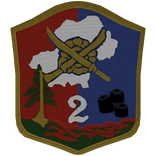 Royal Lao 26th Volunteer Battalion Shoulder Patch