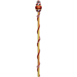 Royal Red Christmas Nutcracker Staff
