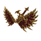 Ruby Requiem Wings Red Gold