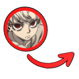 Rudo Meme Circle Pointing Arrow | Gachiakuta