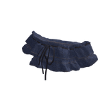 Ruffle Off-Shoulder Crop Top_TOP542_denim blue