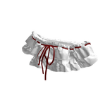 Ruffle Off-Shoulder Crop Top_TOP542_white red