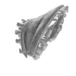  Ruffle Vintage Doll Bonnet (White)