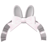 ♡⋮ruffled bunny headress in pink
