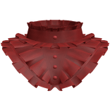 Ruffled Collar Red Necklace Lace Choker Kawaii