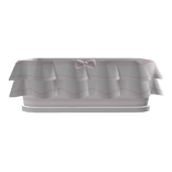 ruffled ruffle dress crop top bow cutesy kawaii