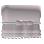 𖹭 .. ruffled sleeveless top (pink)