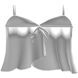 ♡ : ruffled summer top white