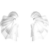 Ruffles White Side Hip Accents Tulle Tutu Skirt