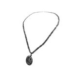 ruisu's vintage silver chain locket/necklace ♡