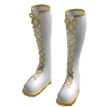 Rumi White Golden Boots 🎤 Kpop Demon Hunters