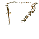 Rusted Sword Chain Neck Accessory