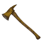rusty axe
