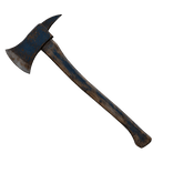 rusty axe 