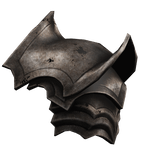 Rusty Forgotten King Left Pauldron
