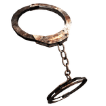 Rusty Handcuffs Necklace 3.0