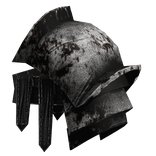 Rusty Medieval Assassin Left Pauldron