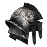 Rusty Medieval Assassin Right Pauldron