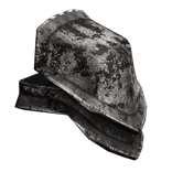 Rusty Medieval Knight Left Pauldron