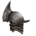 Rusty Medieval Paladin Left Pauldron