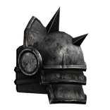 Rusty Mighty Medieval Left Pauldron