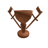 Rusty Paintball Tournament Trophy