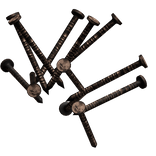 Rusty Shoulder Nails [Left]