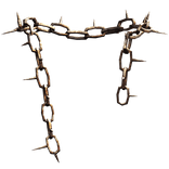 Rusty Spiked Neck Chains