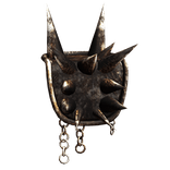 Rusty Spiked Shoulder Pal [Left]