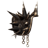 Rusty Spiked Shoulder Pal [Right]