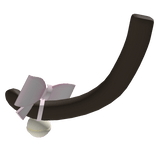 Σ:3 cute soft tail in brown